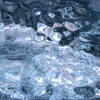 Details of a small floating iceberg, Svalbard