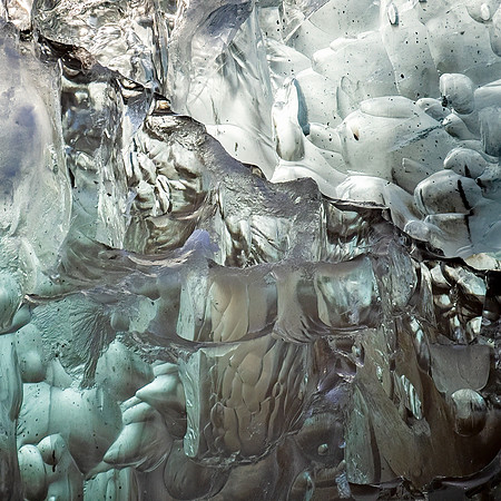 Details of a small floating iceberg, Svalbard