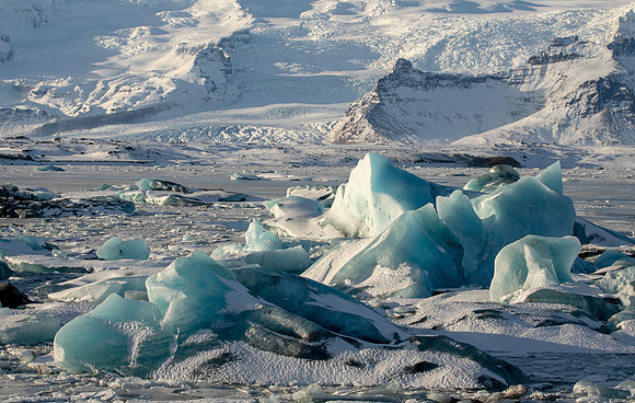 View of another tongue of Vatnajökull.